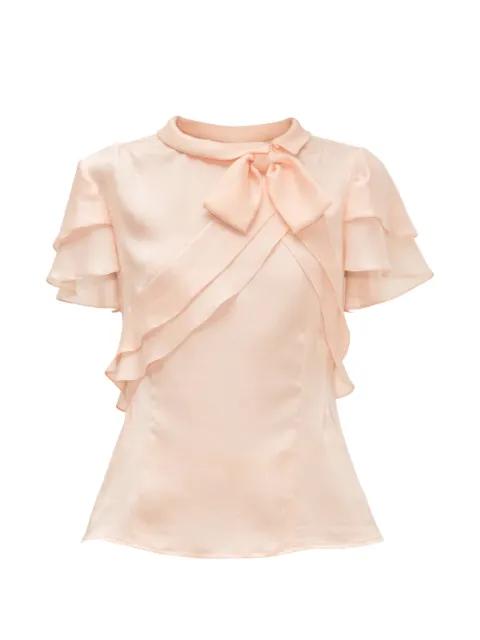 ruffle bow blouse by SIMONE ROCHA