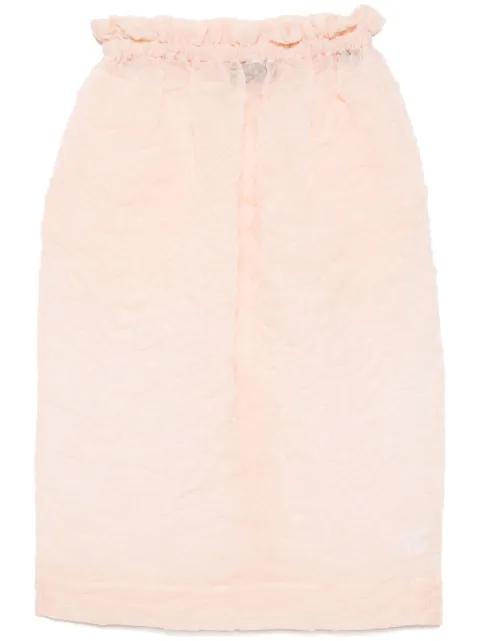 ruffle-waisted skirt by SIMONE ROCHA