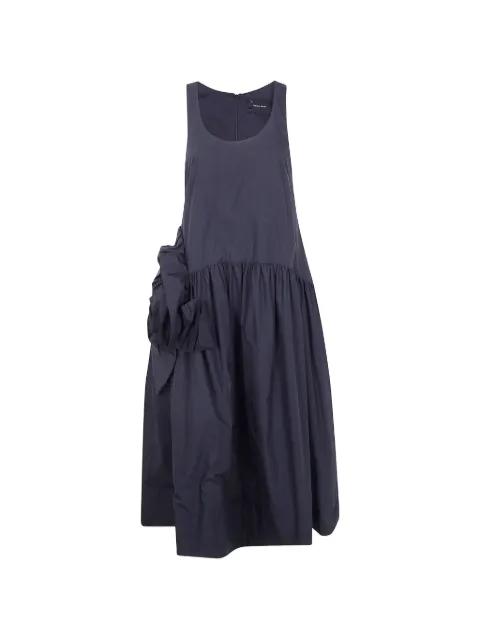 ruffled-detail midi dress by SIMONE ROCHA