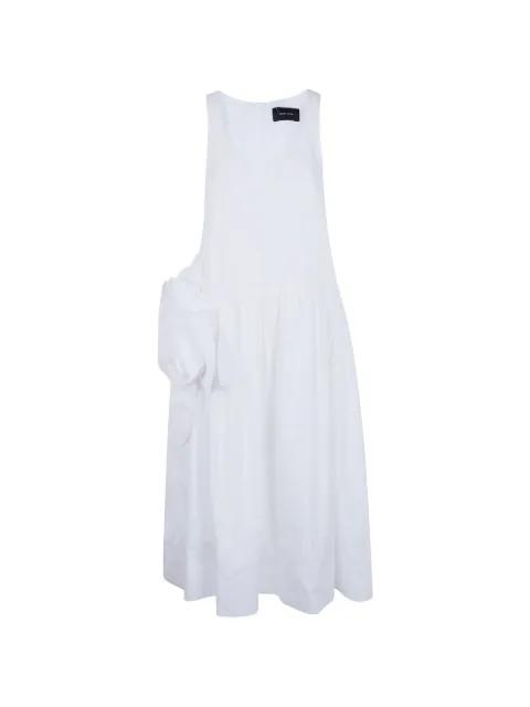 ruffled-detail sleeveless midi dress by SIMONE ROCHA