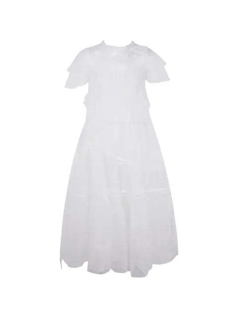 ruffled layered dress by SIMONE ROCHA