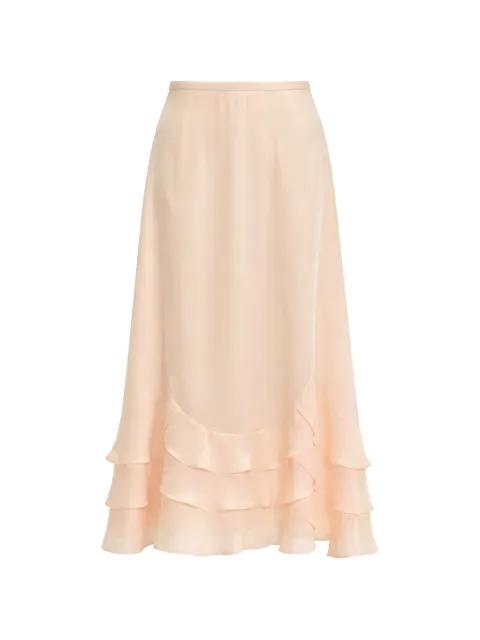 ruffled midi skirt by SIMONE ROCHA