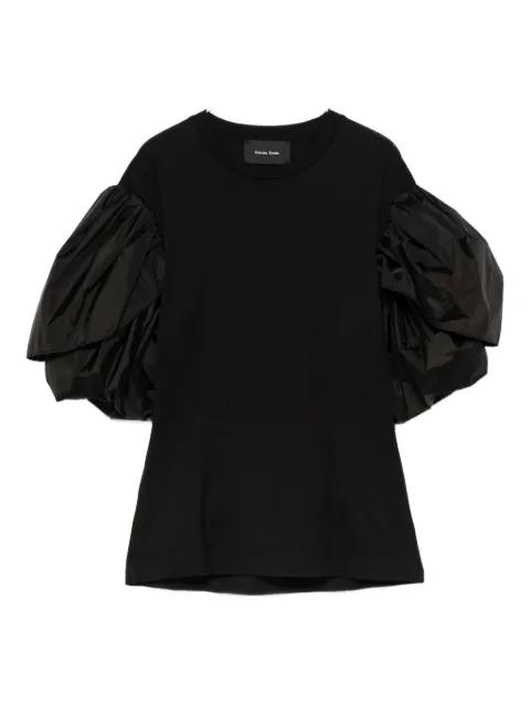 ruffled-sleeves T-shirt by SIMONE ROCHA
