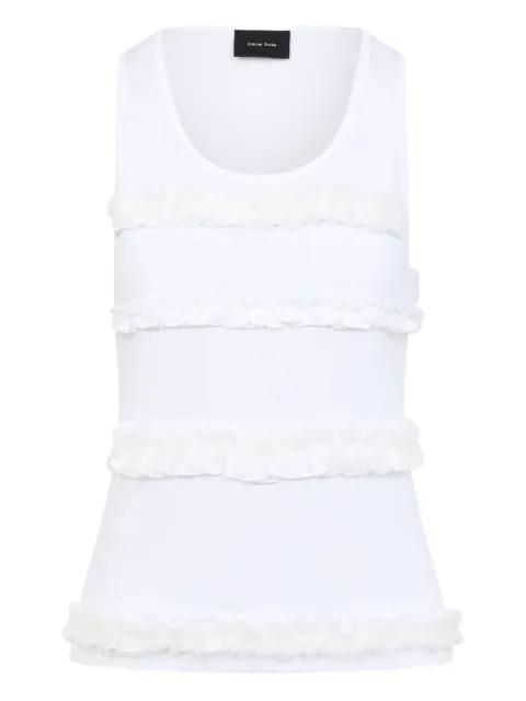 ruffled top by SIMONE ROCHA