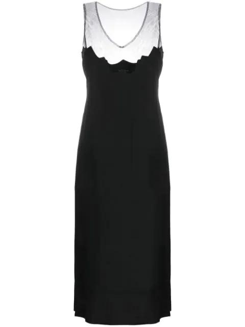 sleeveless midi dress by SIMONE ROCHA