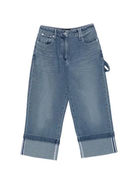 strap-ebellished jeans by SIMONE ROCHA