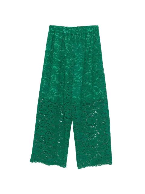 Crabbie lace trousers by SIMONETTA RAVIZZA
