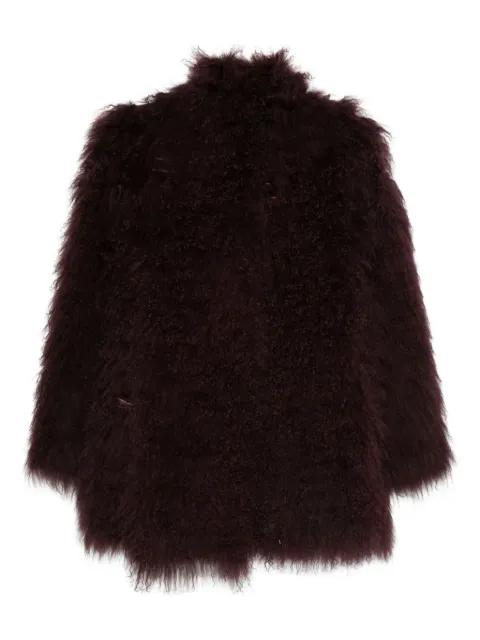 lamb fur jacket by SIMONETTA RAVIZZA