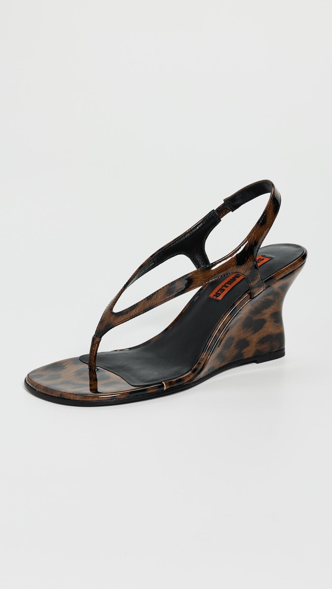 Beep Thong Wedge Sandals by SIMONMILLER