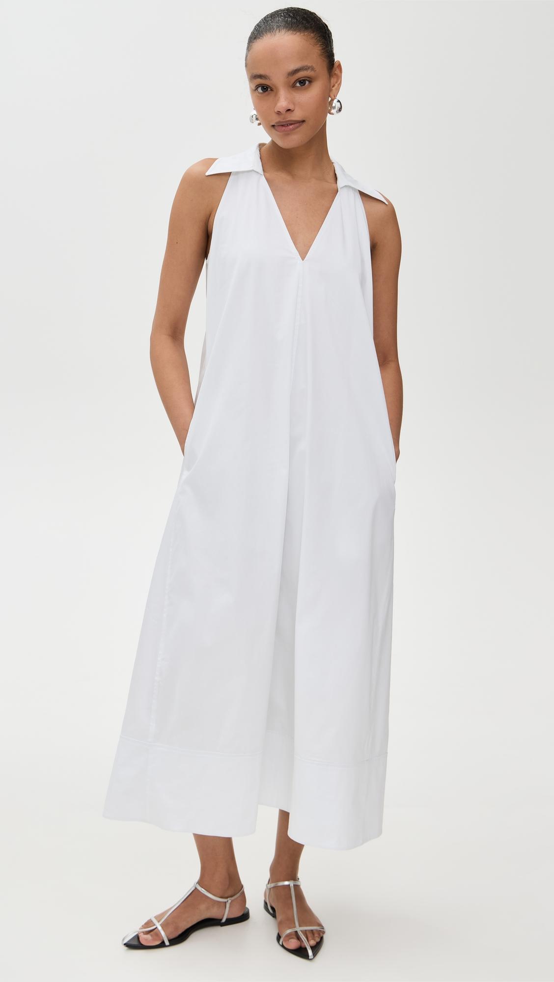 Nava Poplin Midi Dress by SIMONMILLER