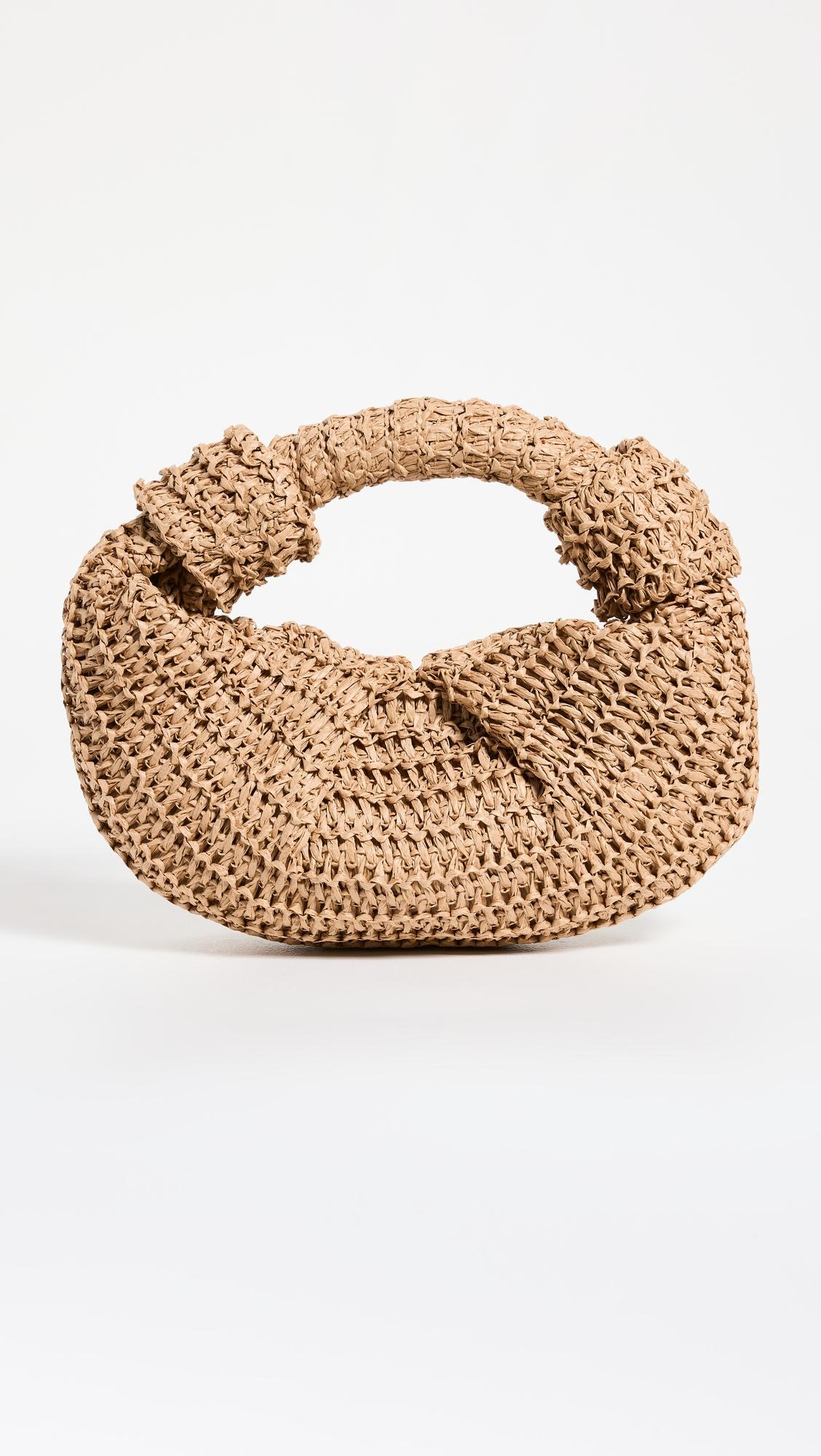 Raffia Lopsy Bag by SIMONMILLER