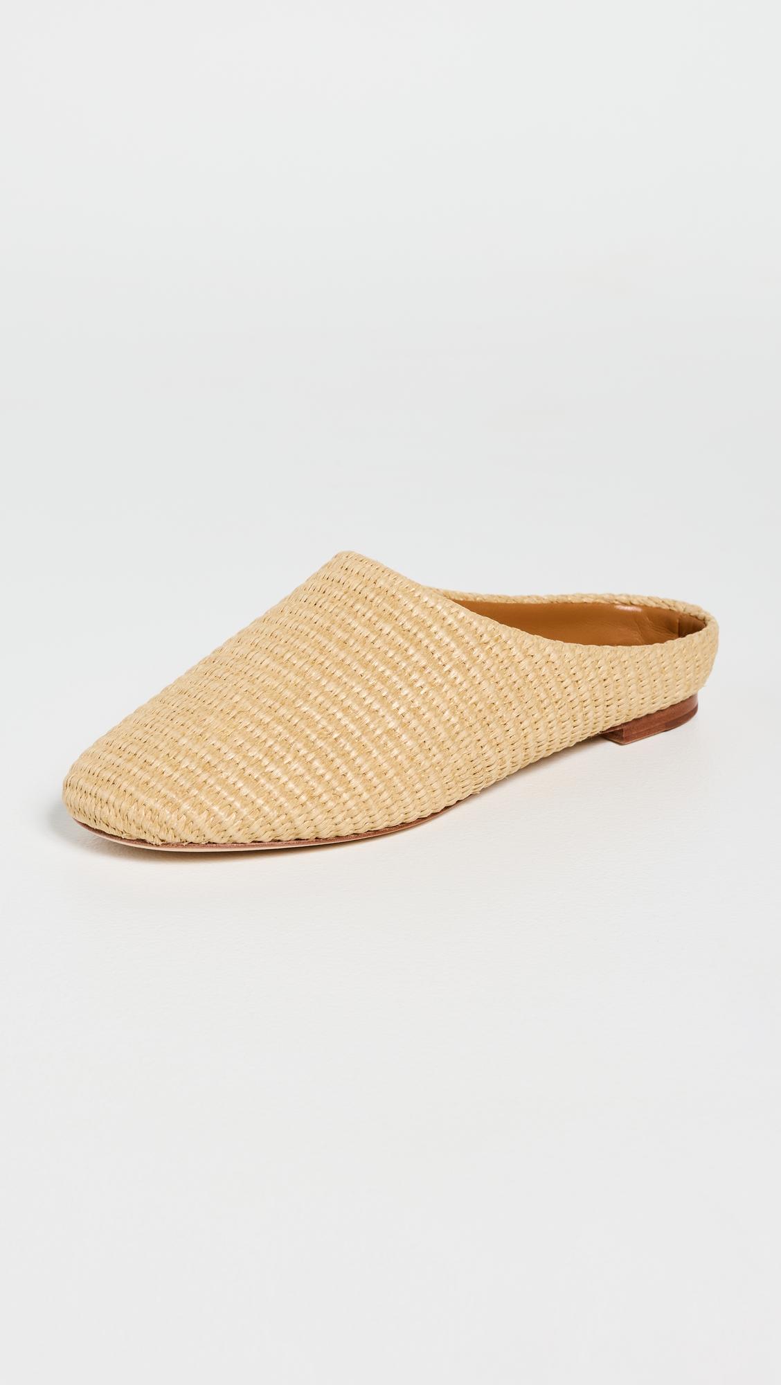 Raffia Riad Slippers by SIMONMILLER