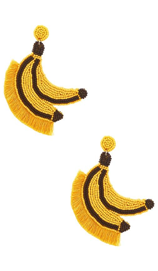 SIMONMILLER Banana Earring in Yellow by SIMONMILLER