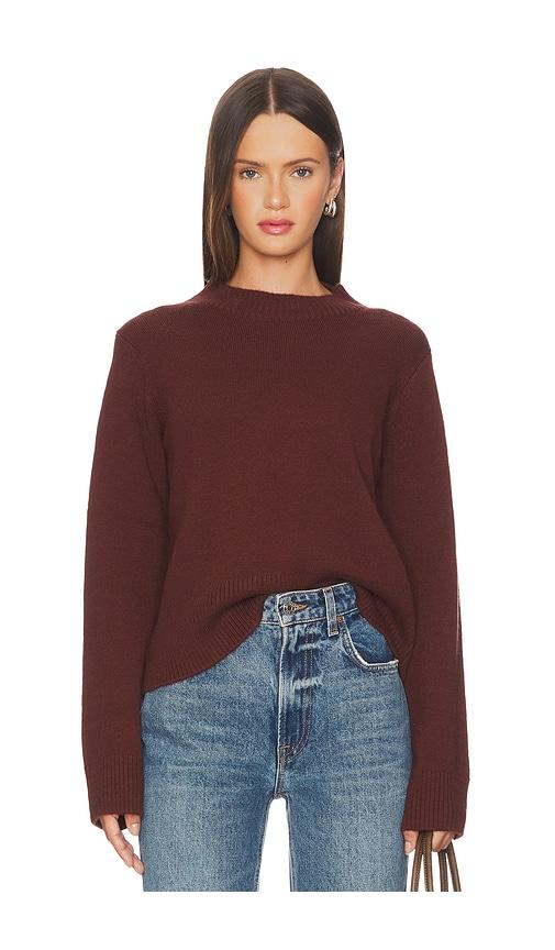 SIMONMILLER Cher Wool Blend Sweater in Brown by SIMONMILLER