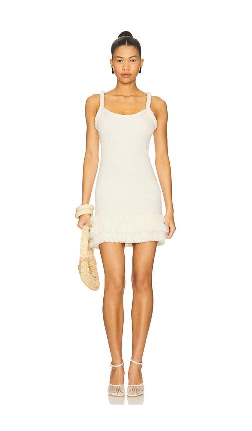 SIMONMILLER Leda Knit Dress in Ivory by SIMONMILLER SIMONMILLER Leda Knit Dress in Ivory by SIMONMILLER