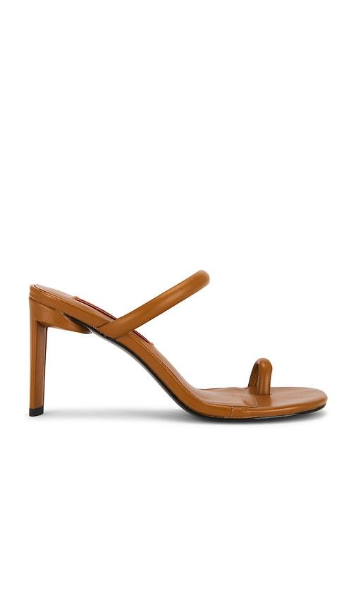SIMONMILLER Pipe Heel in Tan by SIMONMILLER