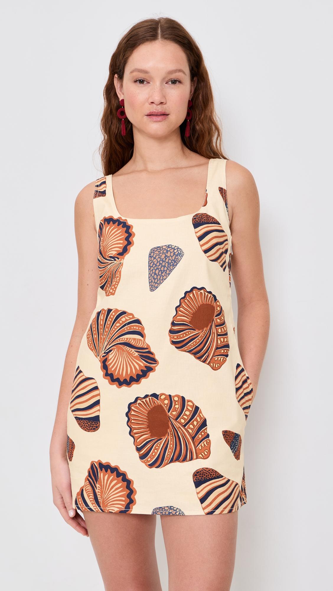 Sahara Linen Mini Dress by SIMONMILLER