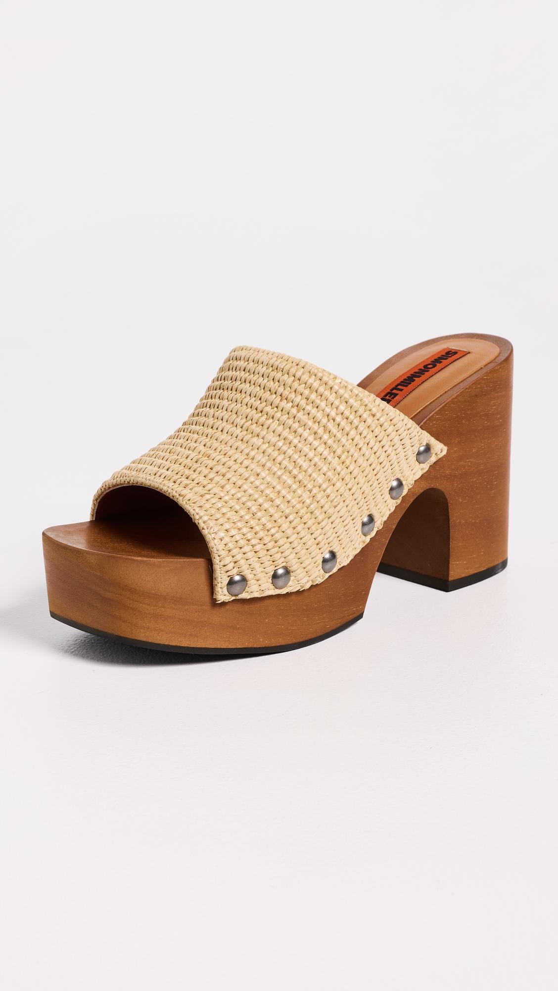 Sol Wood Sandals by SIMONMILLER