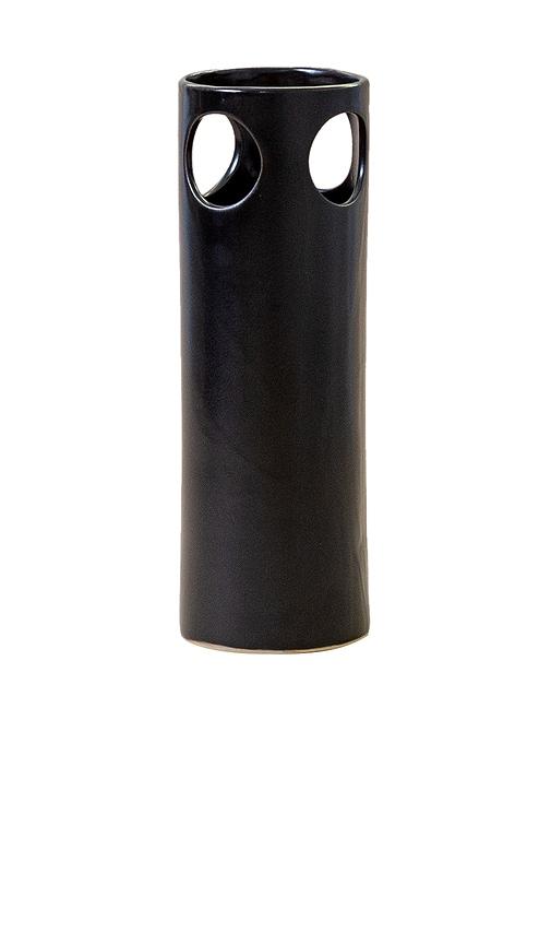 SIN Cenote Vase in Black by SIN