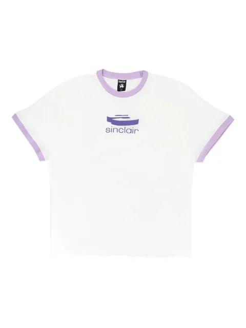 3D logo ringer T-shirt by SINCLAIR