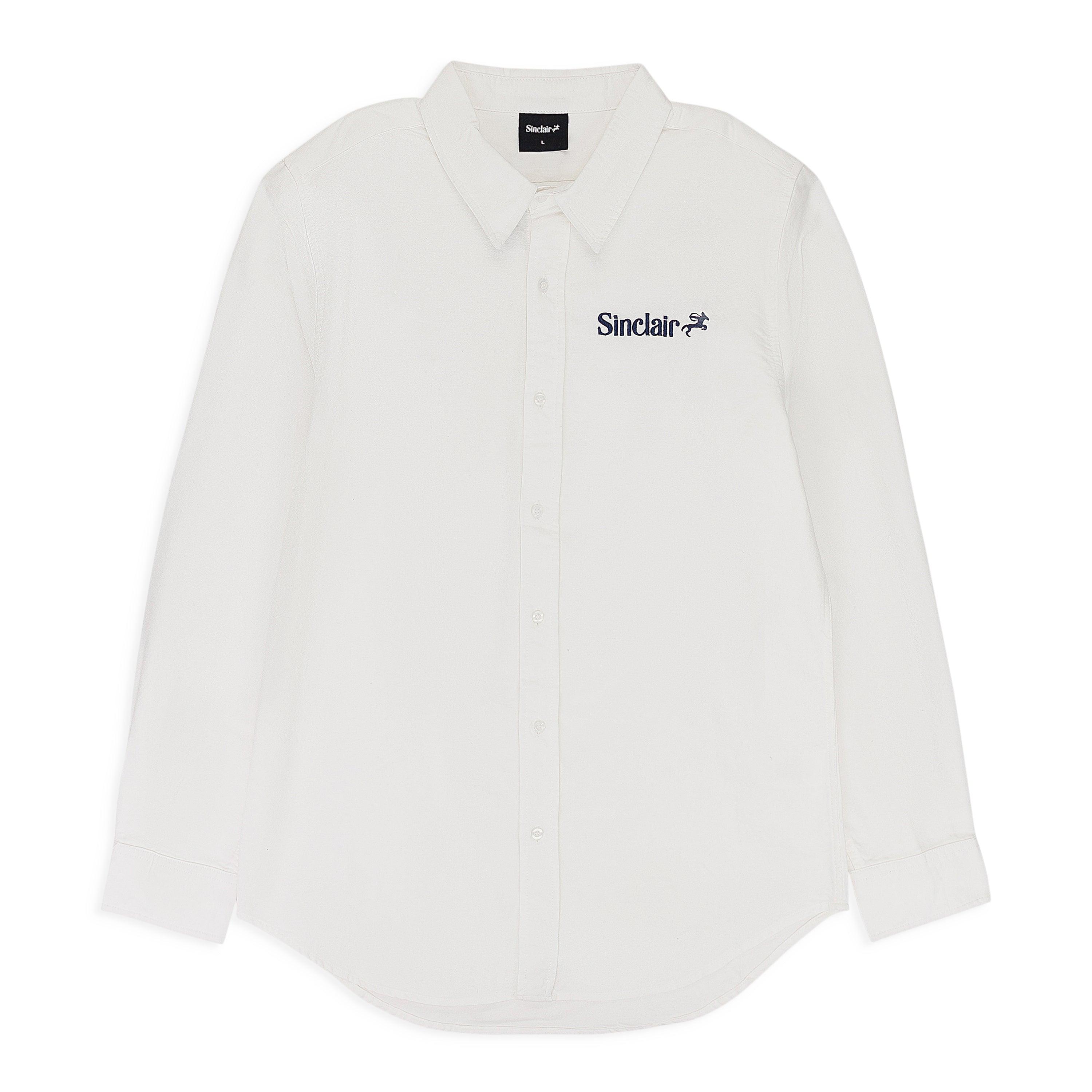 CREAM FITZGERALD OXFORD BUTTON-DOWN SHIRT by SINCLAIR