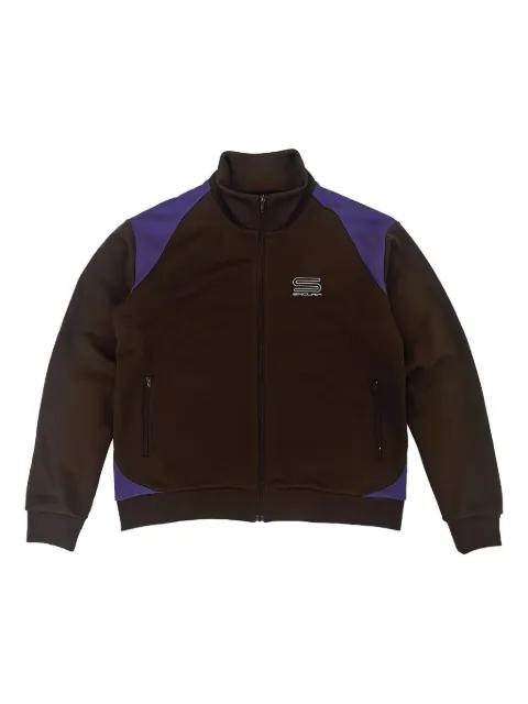 logo-embroidered panel track jacket by SINCLAIR