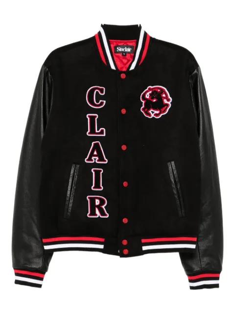patch-emblem bomber jacket by SINCLAIR