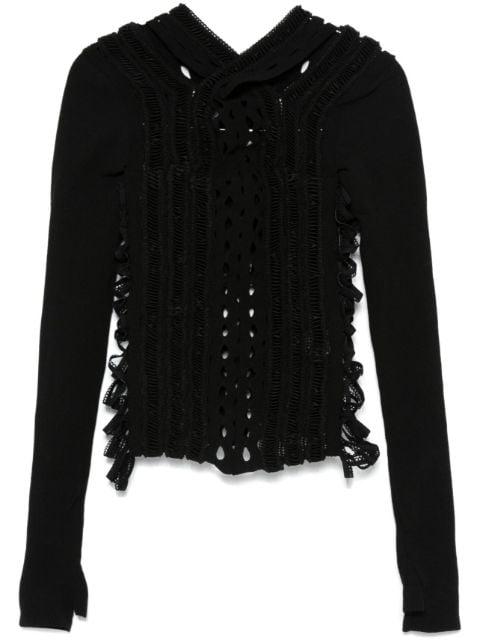 Shibari sweater by SINEAD O'DWYER