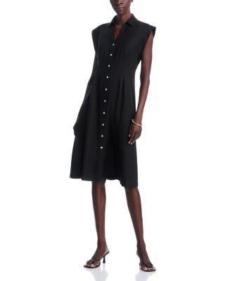 Button Front Dress by SINGLE THREAD