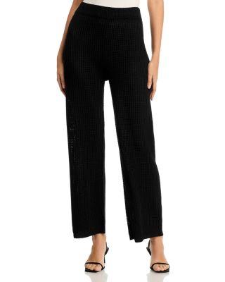 Metallic Knit Pants by SINGLE THREAD