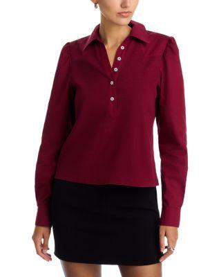 Mixed Media Top by SINGLE THREAD