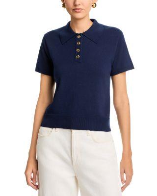 Short Sleeve Sweater by SINGLE THREAD