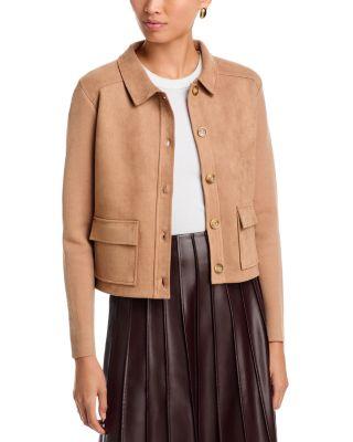 Faux Suede Jacket by SIONI