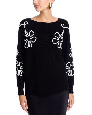 Soutache Crewneck Sweater by SIONI
