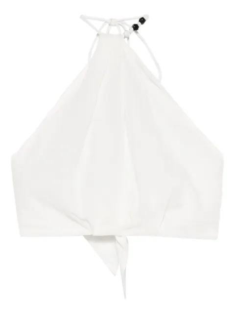 Azura halter-neck tie top by SIR THE LABEL