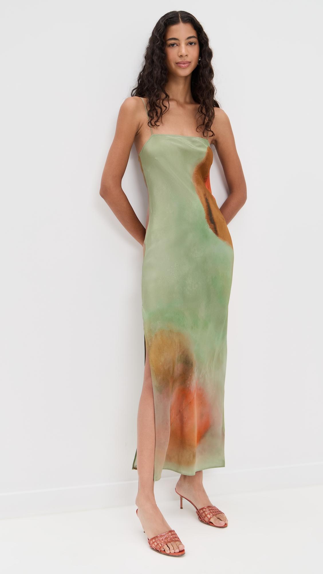 Calle Silk Slip Dress by SIR THE LABEL