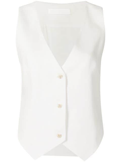 Clemence buttoned waistcoat by SIR THE LABEL