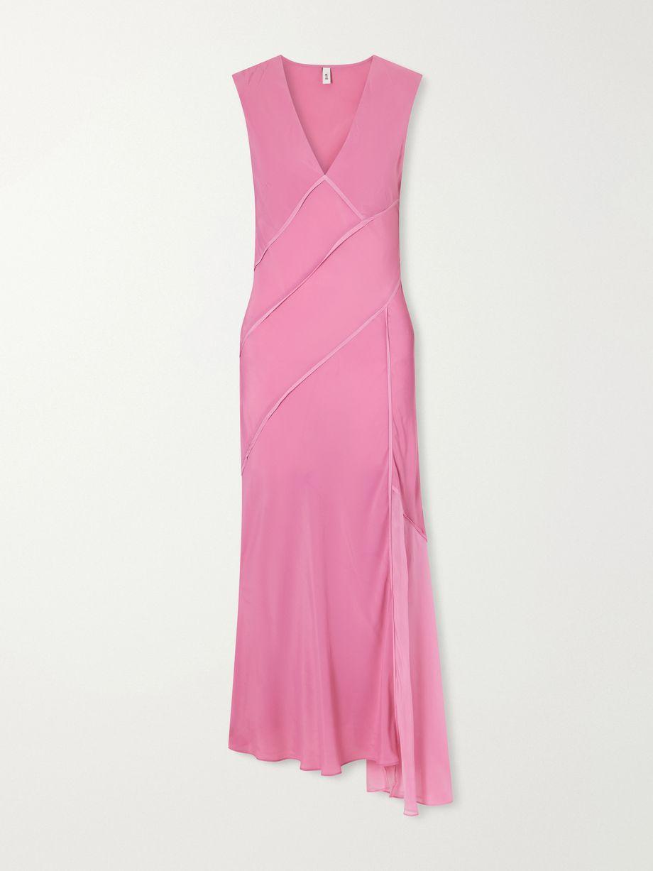 Elin panelled gown by SIR THE LABEL
