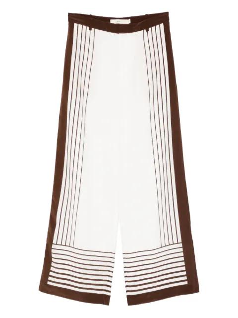 Leilana striped tailored trousers by SIR THE LABEL
