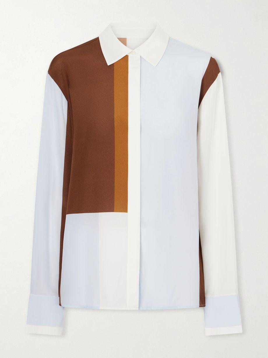 Marais printed silk shirt by SIR THE LABEL