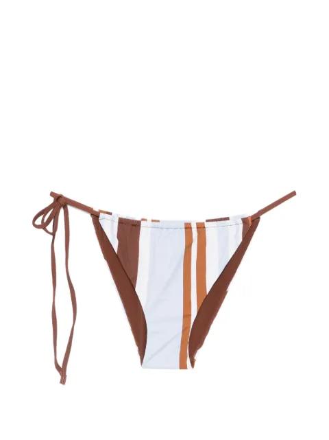 Marais striped-pattern bikini bottoms by SIR THE LABEL