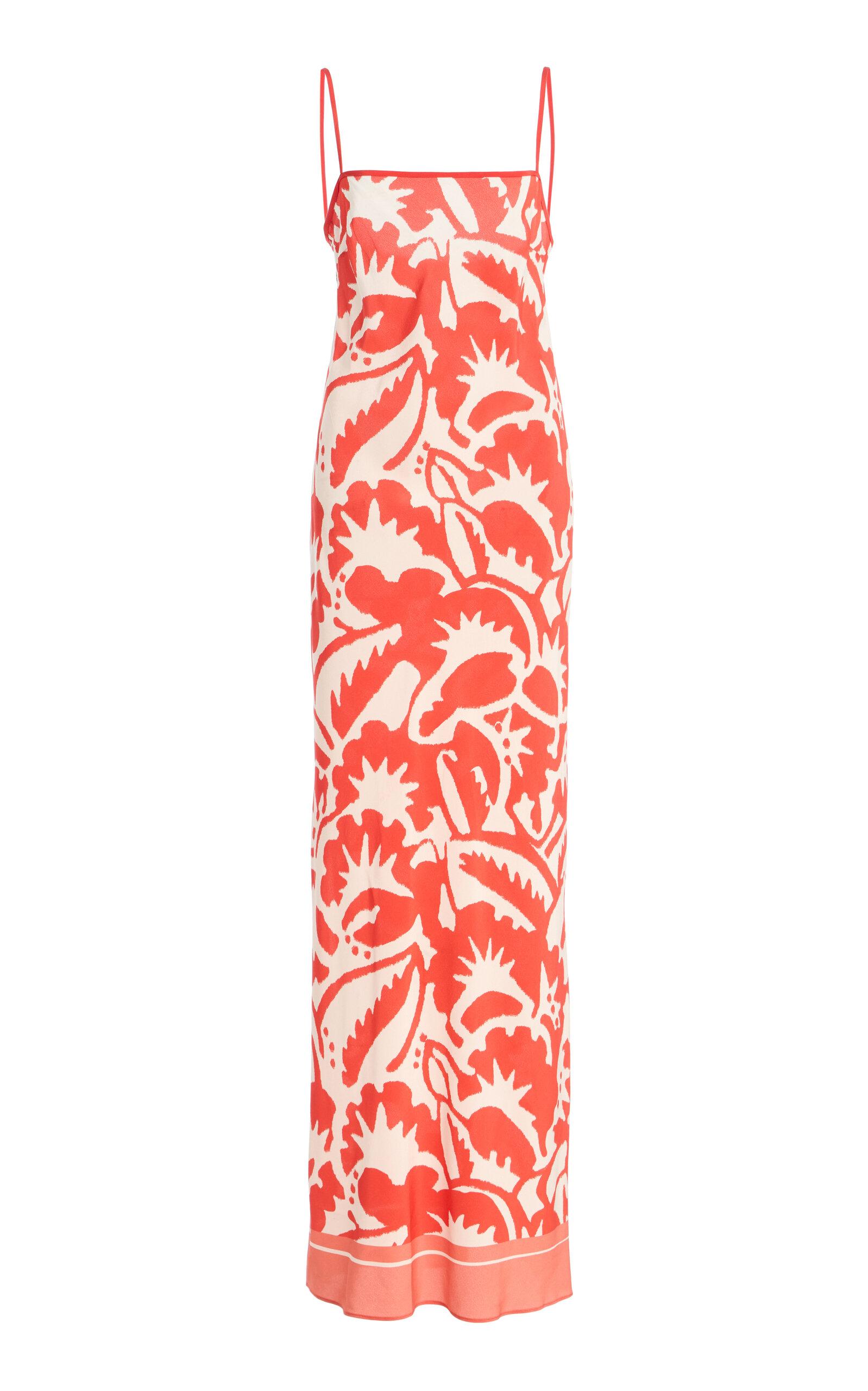 SIR. Exclusive Scarf-Detailed Silk Crepe de Chine Maxi Dress - Moda Operandi by SIR THE LABEL