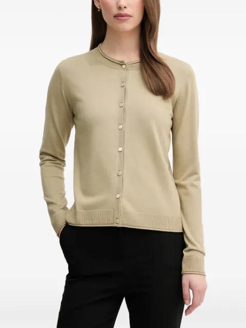 button-fastening cardigan by SISLEY