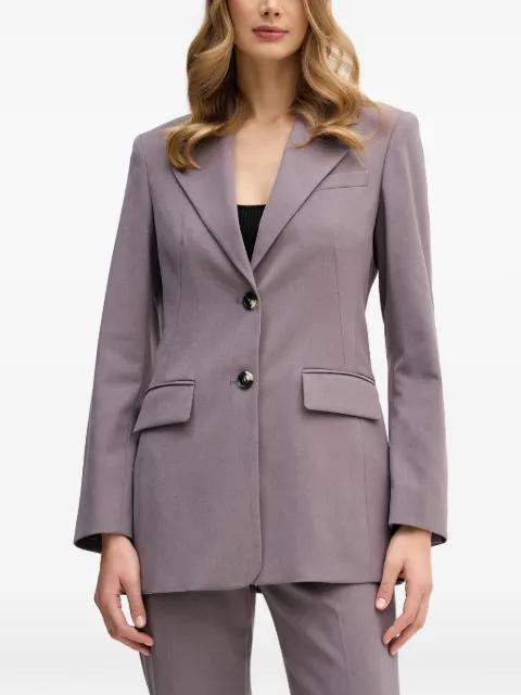 buttoned V-neck blazer by SISLEY