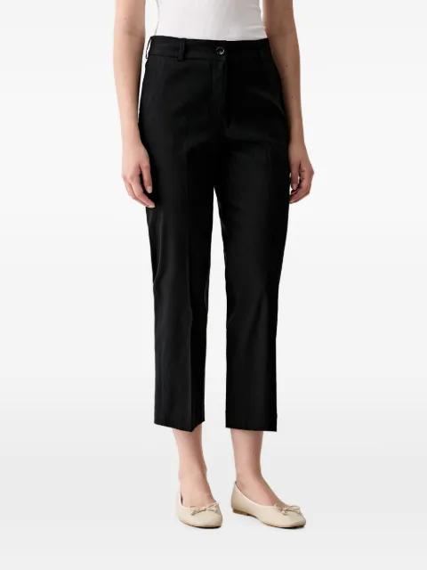 cropped straight-leg trousers by SISLEY