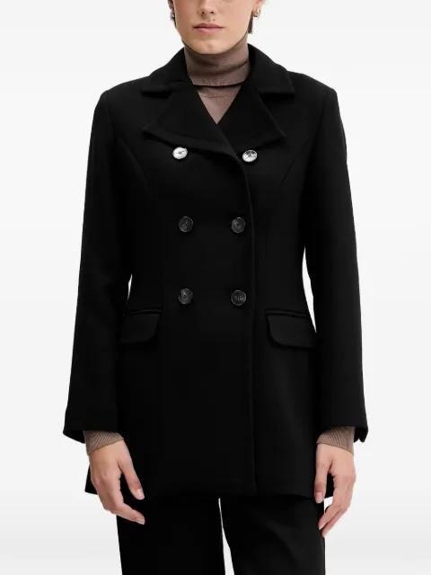 double-breasted coat by SISLEY