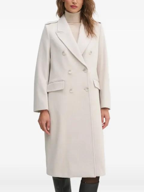 double-breasted coat by SISLEY