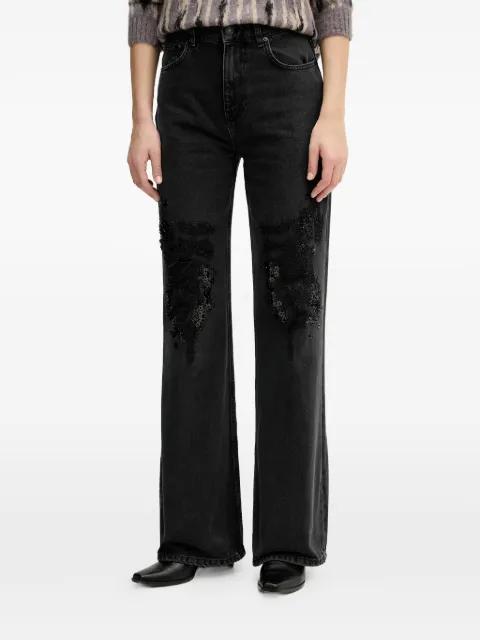 embellished jeans by SISLEY