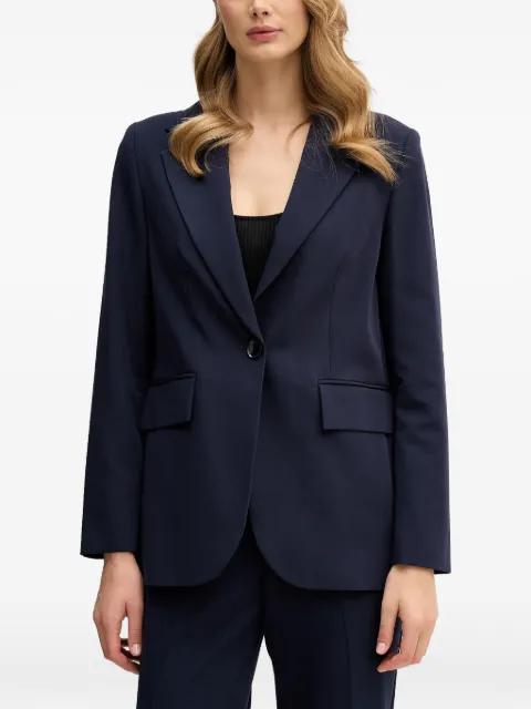flap pocket blazer by SISLEY