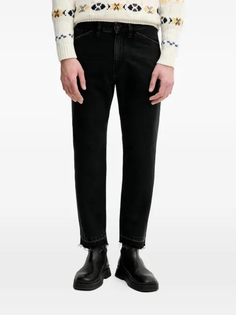 frayed-hem jeans by SISLEY